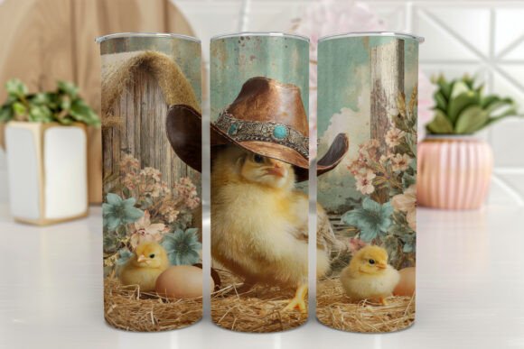 20oz Skinny Tumbler Wrap Farm Chicken Review