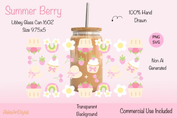 Berry Harvest Glass Can Wrap Review
