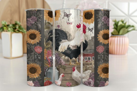 Chicken Floral Seamless Pattern Review