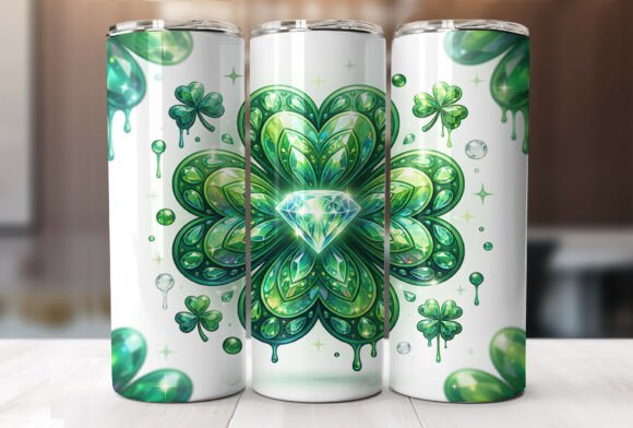 Emerald Clover Gem Tumbler Wrap Review