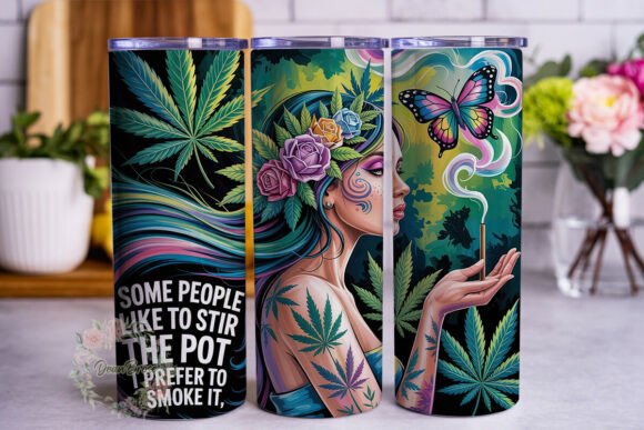Fantasy Girl Cannabis Floral 20oz Wrap Review