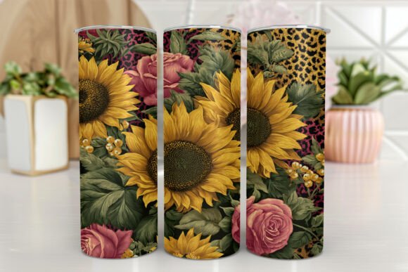 Leopard Print Sunflowers Embroidery Design Review