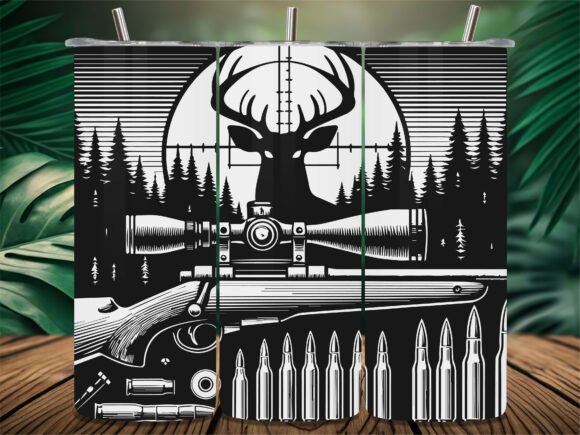 Rifle Ammo Hunter Tumbler Embroidery Review