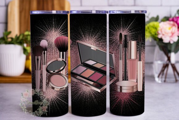 Rose Gold Makeup Tumbler Wrap Review