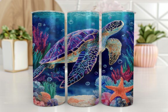 Sea Turtle Watercolor Embroidery Design Review