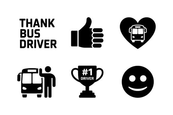 Thank You Bus Driver Vector Silhouette Review